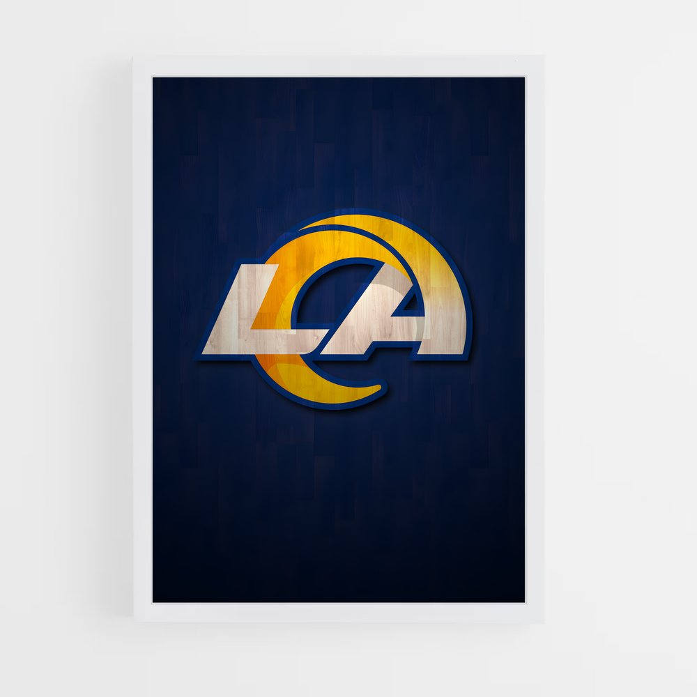 Poster Rams de Los Angeles (vue 3)
